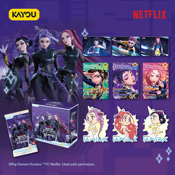 KAYOU KPop Demon Hunters Collectible Trading Cards Classic Edition - Display Box