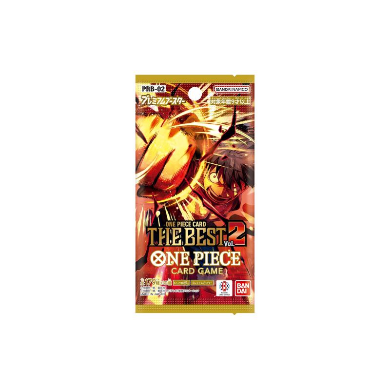 One Piece Japanese PRB02 The Best Best Booster