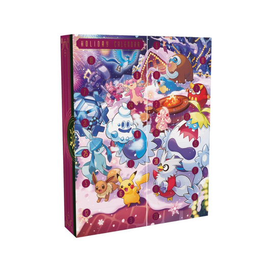 Pokemon English Holiday Calendar 2025