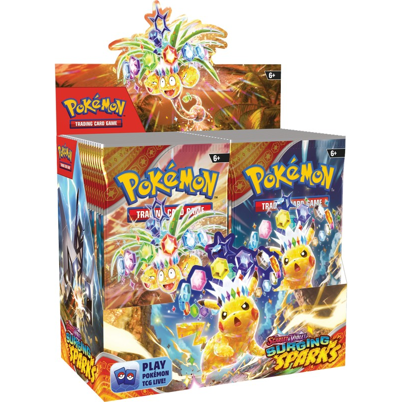 Pokemon English SV08 Surging Sparks - Booster Box