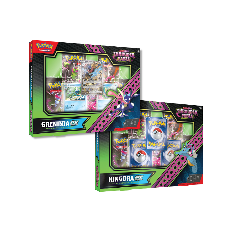 Pokemon English SV6.5 Shrouded Fable Kingdra/Greninja ex Special Illustration Collection