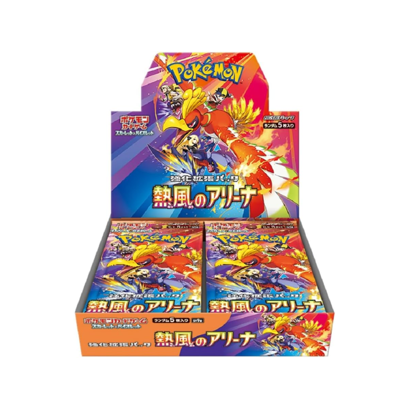 Pokemon Japanese SV9a Hot Wind Arena Booster Box – Clovr Cards