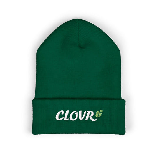 Embroidered Clovr Beanie