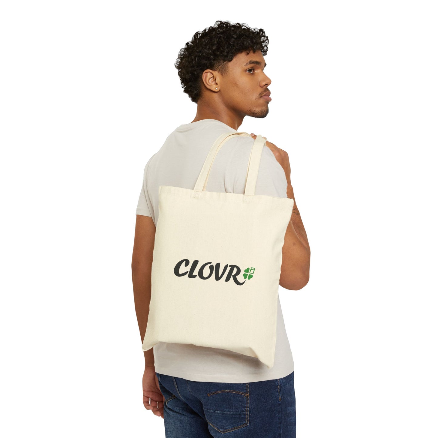 Clovr Canvas Tote Bag