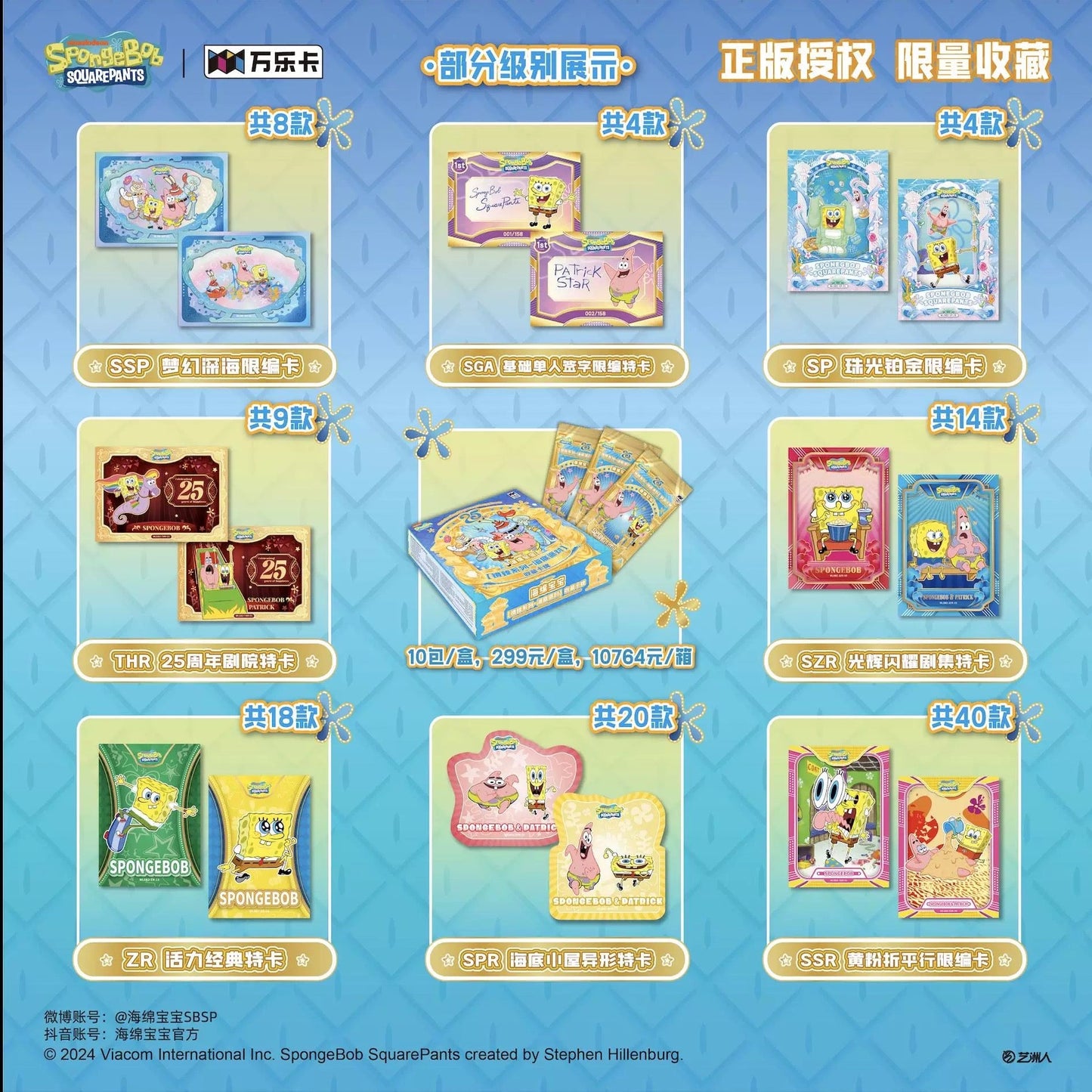 VanLuck Wondercard Chinese Simplified Spongebob SquarePants Box
