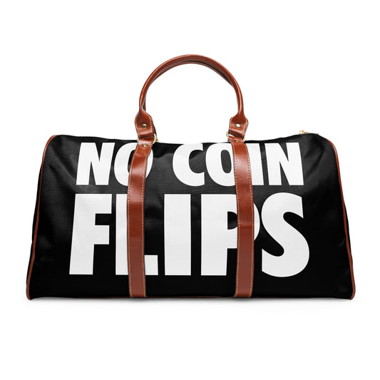 No Coin Flips Travel Bag (Black)