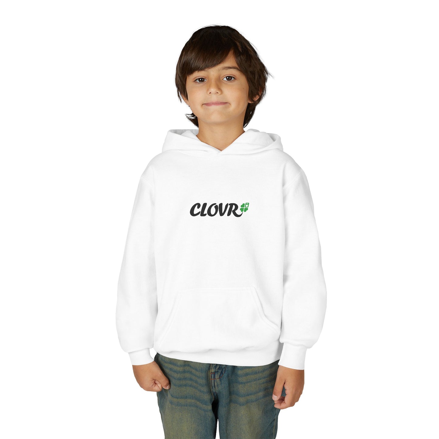 Youth Heavy Blend Clovr Hoodie