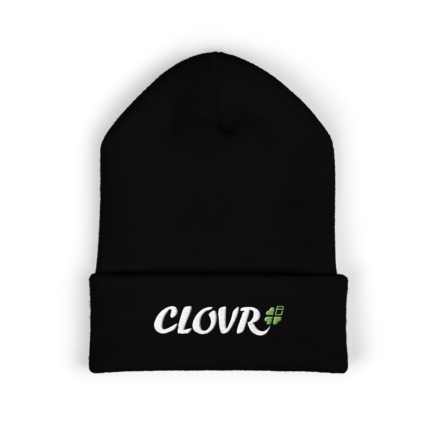 Embroidered Clovr Beanie