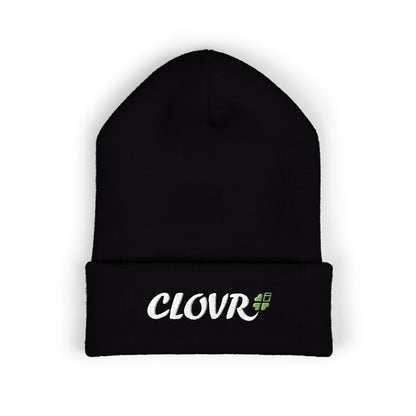 Embroidered Clovr Beanie