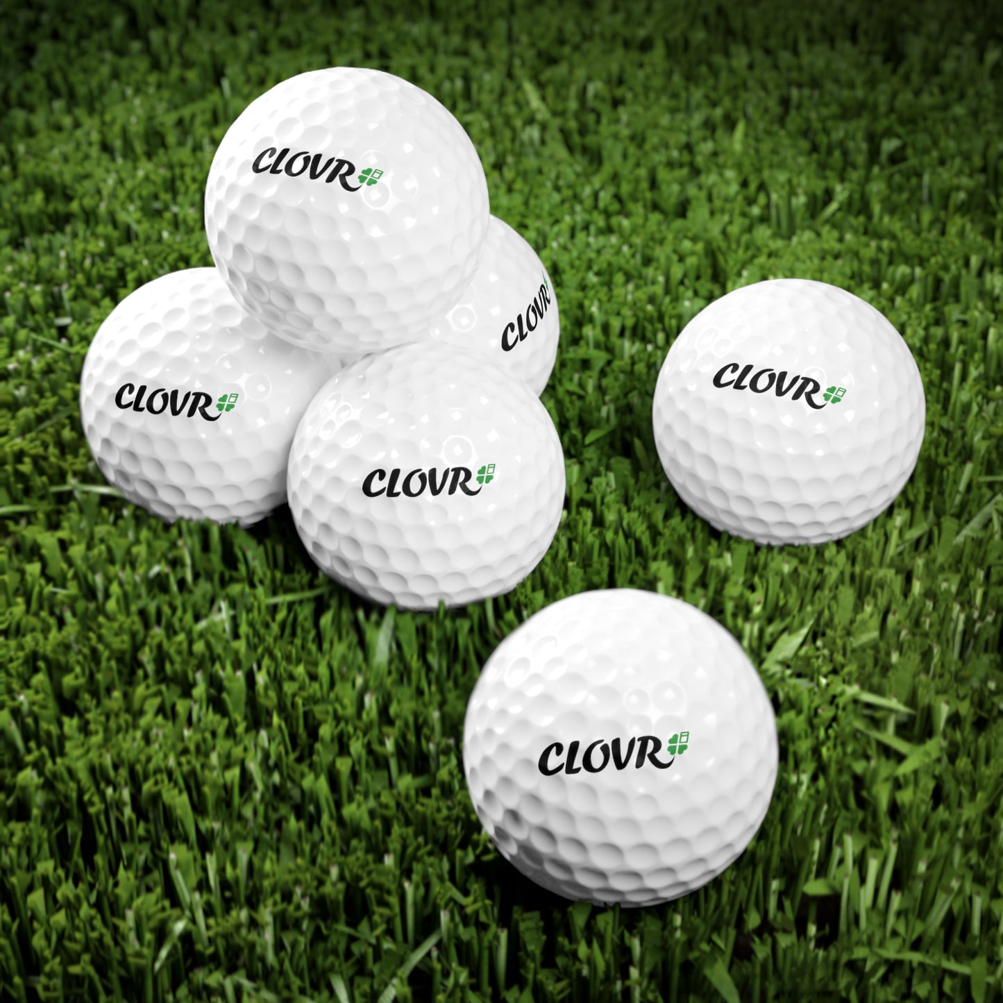 Clovr Golf Balls, 6pcs