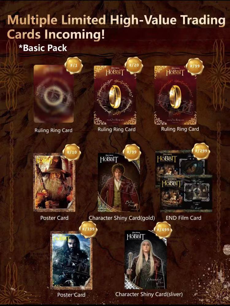 Card.fun The Hobbit Film Collection Box Cards Live Opening @Pokeflightclub Card Games