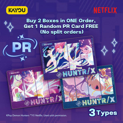 KAYOU KPop Demon Hunters Collectible Trading Cards Classic Edition - Display Box