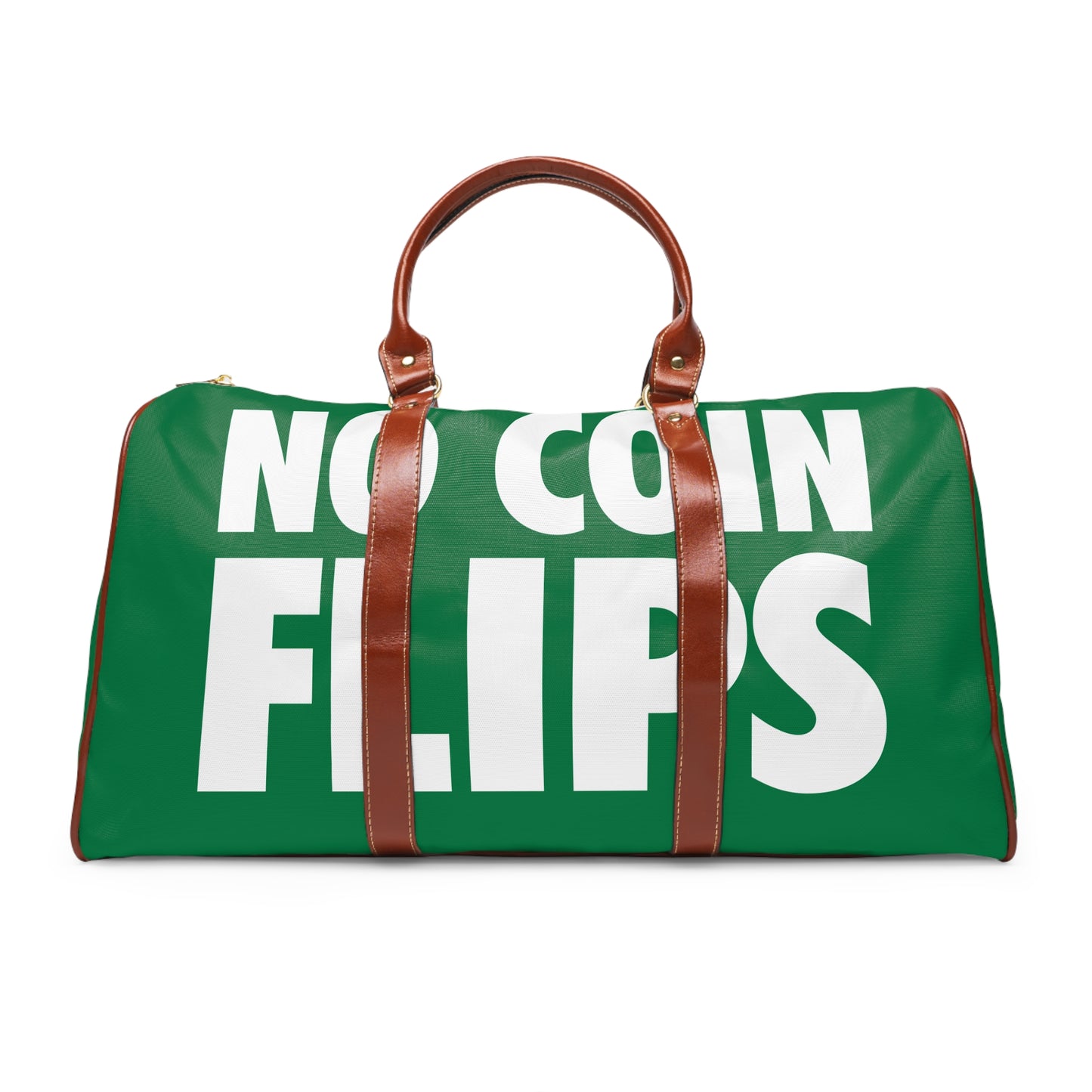 No Coin Flips Travel Bag
