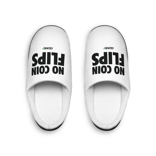 No Coin Flips Slippers