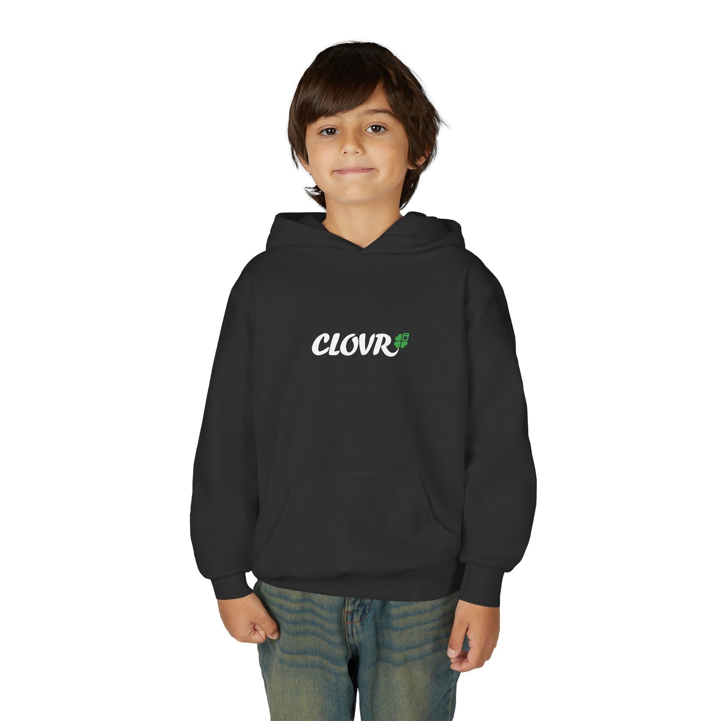 Youth Heavy Blend Clovr Hoodie