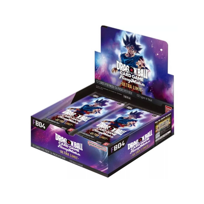 BANDAI Dragon Ball Super English FB04 Fusion World Ultra Limit Booster Box