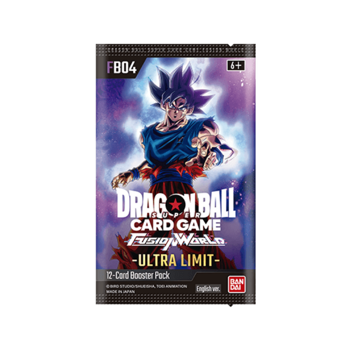 BANDAI Dragon Ball Super English FB04 Fusion World Ultra Limit Booster Box