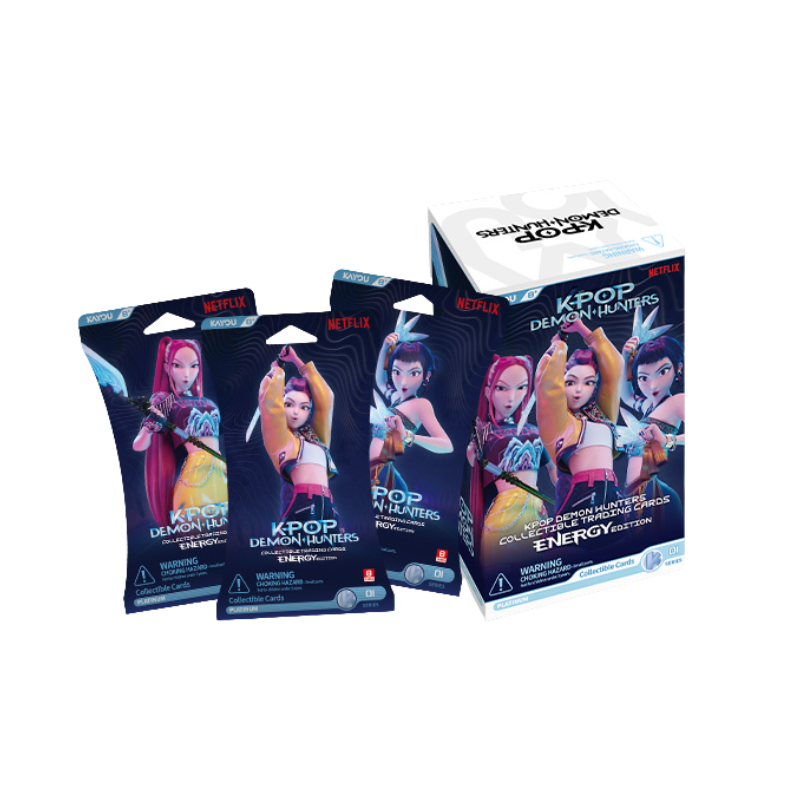 KAYOU KPop Demon Hunters Collectible Trading Cards Energy Edition - Display Box