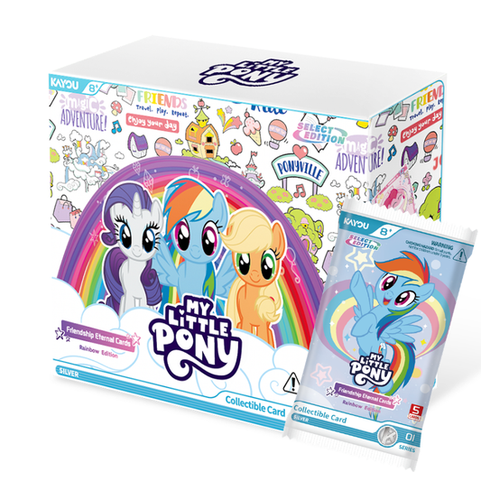 KAYOU My Little Pony Friendship Eternal Cards - Rainbow Edition English Series 1 - Display Box