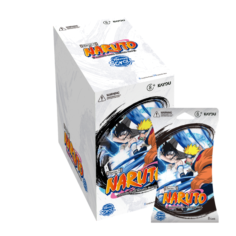 KAYOU NARUTO Smriti Collectible Card - Heaven Scroll English Series 1 Display Box
