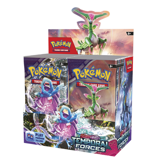 Pokemon English SV05 Temporal Forces Booster Box