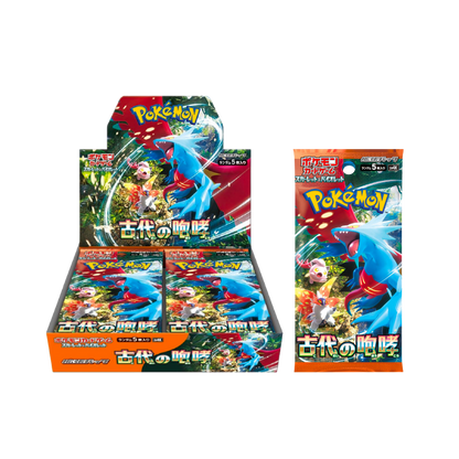 Pokemon Japanese Ancient Roar & Future Flash Booster Box
