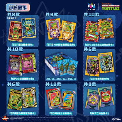 VanLuck Teenage Mutant Ninja Turtles Mirror Zenith: City Heroes Collectible Card Series Hobby Box