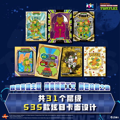 VanLuck Teenage Mutant Ninja Turtles Mirror Zenith: City Heroes Collectible Card Series Hobby Box