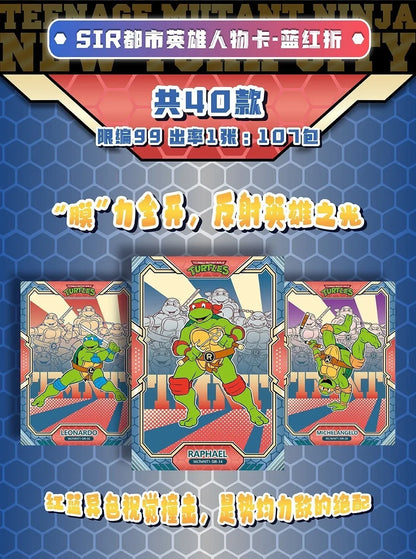 VanLuck Teenage Mutant Ninja Turtles Mirror Zenith: City Heroes Collectible Card Series Hobby Box