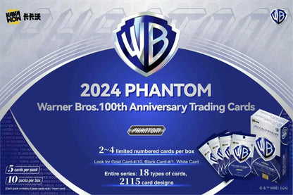 2024 KAKAWOW PHANTOM Warner Brothers 100th Anniversary Trading Cards Hobby Box
