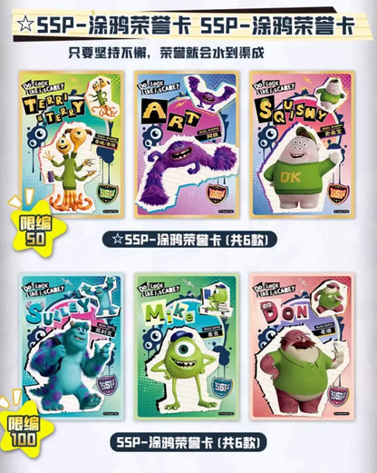 Card.Fun Disney 100 Monsters University Commemorative Edition Hobby Booster Box