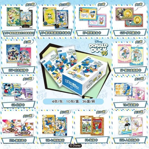 [SHIP SEALED] Card.Fun 2025 Donald Duck 90th Anniversary Hobby Booster Box