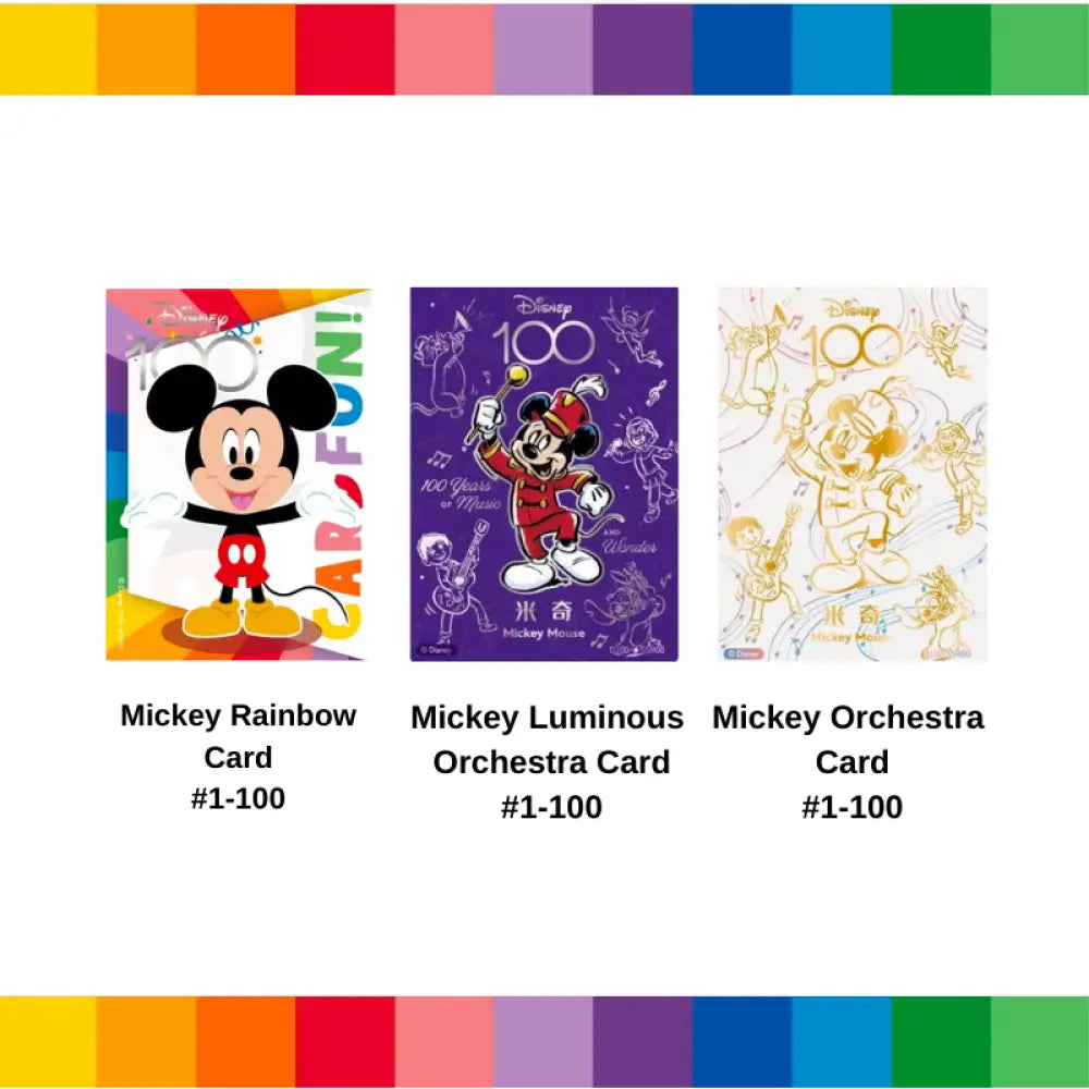 [Sealed]Card.fun Disney 100 Joyful Hobby Box Trading Cards Card Games