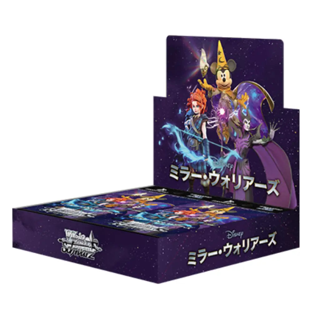 Weiss Schwarz Japanese Disney Mirror Warriors Booster Box Trading Cards Card Games